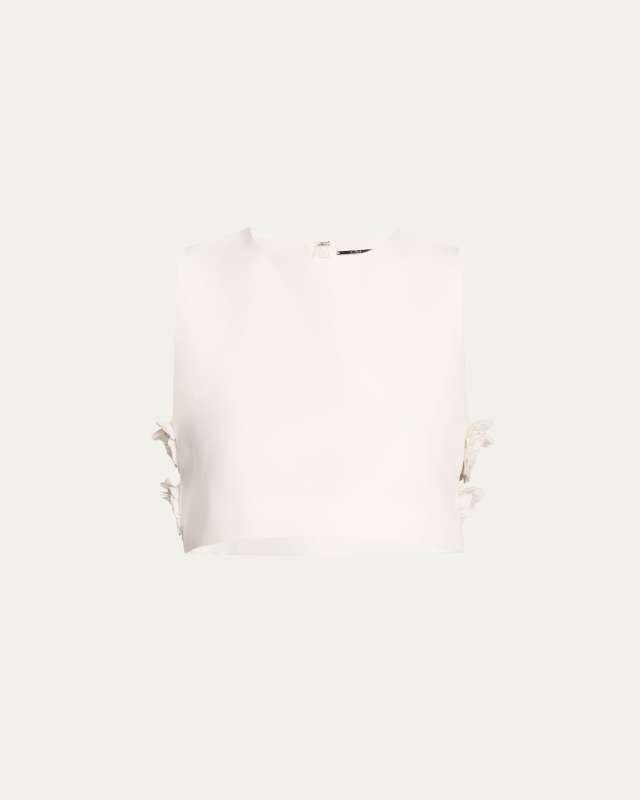 Raylin Flower Crop Top